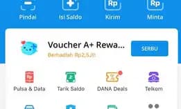 Akun Dana  Belum Premium 