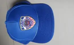 Topi Trucker Police Usa Blackfoot