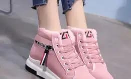 Sneakers Wanita Boot Zivi Korean 