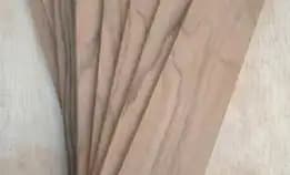 Papan Kayu Jati Asli Tebal 1cm Haluss 7x4