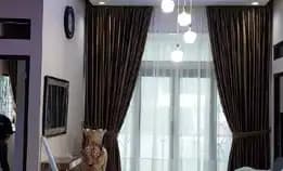 Jual Gorden Jendela Vertical Blind Wallpaper Dinding Custom 3d Vinyl.