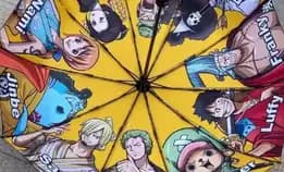 Payung Motif Kartun Payung Vinyl Otomatis Payung Kartun Anime Sunny Umbrella Fashion Sunny Umbrella