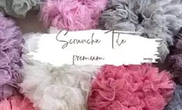 Scrunchie Tile Cepolan Anti Pusing Scrunchie Hijab Tile Scrunchie Cepol Size Besar