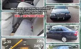 Mercedez Benz 1997 Manual Terawat Km Dikit Tangan Pertamadi Gading Serpong. Wa : 085100071020