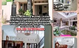 Dijual Rumah & Ruang Usaha Strategis Hadap 2jalan, Condong Catur, Depok, Sleman, Diy