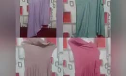 Bergo Jersy Kancing Depan