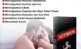 Vitmen Minuman Serbuk Herbal Bpom Suplemen Pria