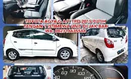 Toyota Agya G A/T Trd 2015 Putih Tangan 1 Istimewa Unit Di Jakarta Barat. Wa: 082316635566