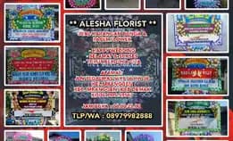 ** Alesha Florist **>> Jual Karangan Bunga & Paper Flower- Happy Wedding- Selamat & Sukses- 