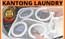 Kantong Mesin Cuci Laundry Shoes Washing Mesh Bag Tas Cuci Lazyishhouse Kantong Mesin Cuci Laundry