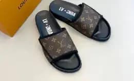 Sandal Slippers Selop Pria Louis Vuitton Lv X Nba