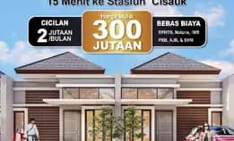 Grand Artha Mulya Rumah Komersil Dekat Stasiun Cisauk Tanpa Dp 