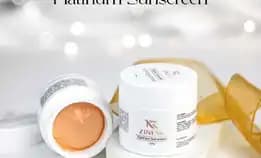 (Bpom) Suncreen Platinum By Nr Glow Zinesk Satu Kali Oles Glowingin