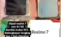 Dijual Realmi 7 Ram 8/128