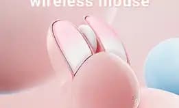 Mouse Wireless 2.4g Cute Gifts Rabbit Ear Designmouse Gaming M6