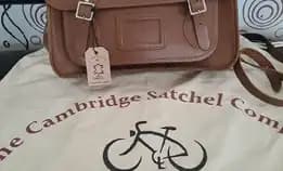 Cambridge Satchel Bag Brown 