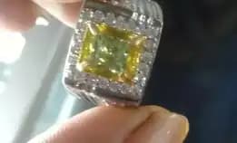 Green Tourmaline Bersertifikat Asli 