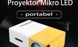 Proyektor Mini Proyektor Autofocus 4k Ultra-Clear High-Definition Rumah Siang Hari Proyeksi Langsung