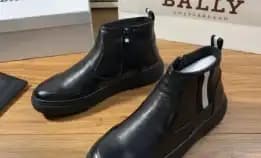 Sepatu Boots Pria Leather Black Bally