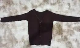 Cardigan Cokelat