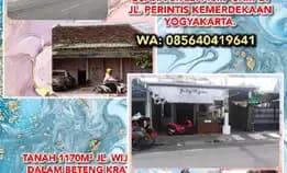 Dijual Rumah & Ruang Usaha Lt/Lb:140m² Shm Dan Tanah 1170m² Strategis Di Yogyakarta Kota