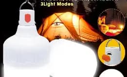 Super Bright Rechargeable Charge Light Bulb Outdoor Camping 3 Model Dimmable Portable Lanterns Emerg