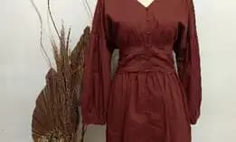 Dress Brown Cantik