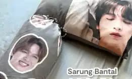 Sarung Bantal Guling Kpop Halu Full Print Bts Nct Seventeen Exo