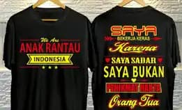 Crn Kaos Pria Anak Rantau Indonesia