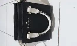 Sling Mini Bag Kate Spade Monochrome Hitam Putih Original Preloved