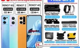 Oppo Reno7 5g & Oppo Reno7 Z 5g 8/256gb 8/128gb Reno 7 5g Reno 7 Z Garansi Resmi Oppo