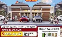 Rumah Type 35/70 Kawasan Strategis