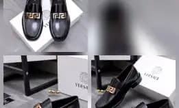 Sepatu Pantofel Formal Versace Pria