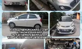 Kia All New Picanto 1.2 Mt Tahun 2013/2014 Istimewa, Di Sewon Bantul Diy.Wa : 081227788009