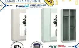 Lemari Pakaian 2 Pintu