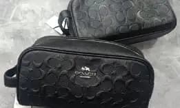 Tas Pouch Bag Coach Leather Handbag Tas Tangan Kulit