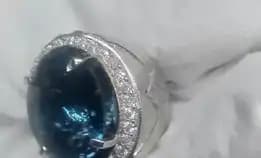 Blue Topaz London Asli 