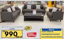 Sofa Set Leona Bisa Cicilan Bisa Cash