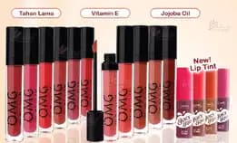 Omg Oh My Glam Matte Kiss Lip Cream 3.5g ( Lipstick Lipstik Lipcream ) Bpom Halal Oh My Glow