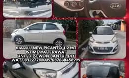 Kia All New Picanto 1.2 Mt 2013/2014 Istimewa, Di Sewon Bantul Diy.Wa : 081227788009/087838458999