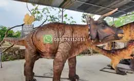 Jual Patung Triceratops