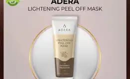 Adera Lightening Peel Off Mask / Masker Adera Flek Hitam Ori / Adera Masker Wajah Anti Flek