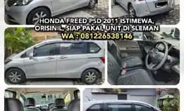 Honda Freed Psd 2011 Istimewa, Orisinil, Siap Pakai Unit Di Sleman. Wa : 081226538146