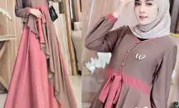 Rrg Gamis Wanita Dress Nilam