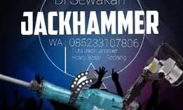 Persewaan Alat Proyek Jack Hammer Bor Drill Beton Hub Wa Kami 085233107806