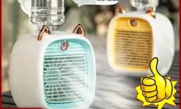 Little Fox Portable Fan, Humidifier Fan, Usb Air Cooler Mini Ac Cooler Portable Ac Energy Fan Cooler