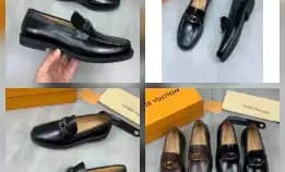 Sepatu Pantofel Formal Pria Louis Vuitton Lv