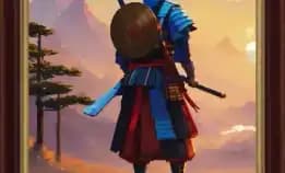 Lukisan Samurai 