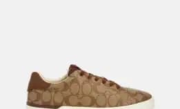 Sepatu Coach Sneakers Brown Signature (Sch 04)