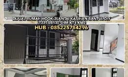 Dijual Rumah Hook 2lantai Kasihan Bantul Yogyakarta. Lt225 Lb130 Shm Kt4 Km2. H: 085225784296